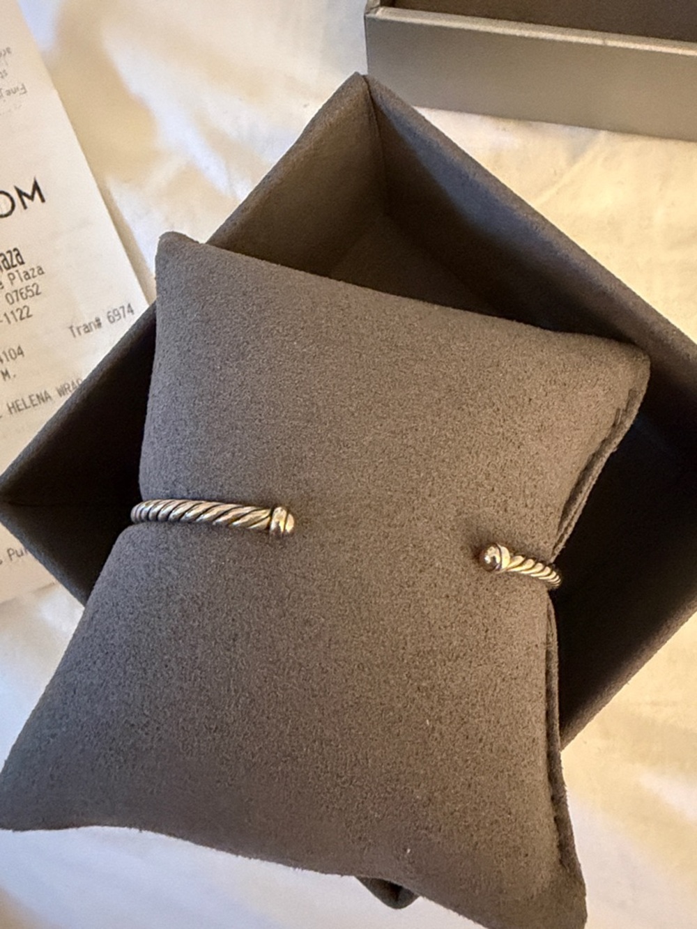 David Yurman petite Helena wrap Cable Bracelet - Picture 4 of 8